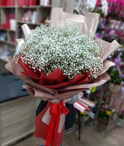 Букет цветов из: Гипсофила в Спорном