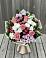 Букет цветов из: Альстромерии, Гвоздики, Розы и Хризантемы в Спорном
