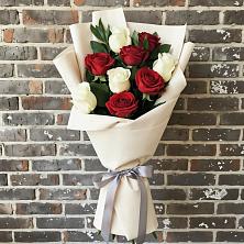 Букет цветов из:  Розы в Спорном