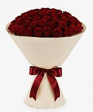 Букет 101 Бордовая роза Блэк Бакарра в Спорном