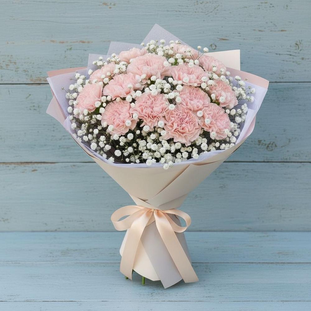 Букет цветов из: Гвоздики в Спорном