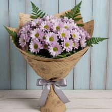 Букет цветов из:  Хризантемы в Спорном