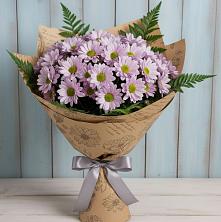 Букет цветов из:  Хризантемы в Спорном