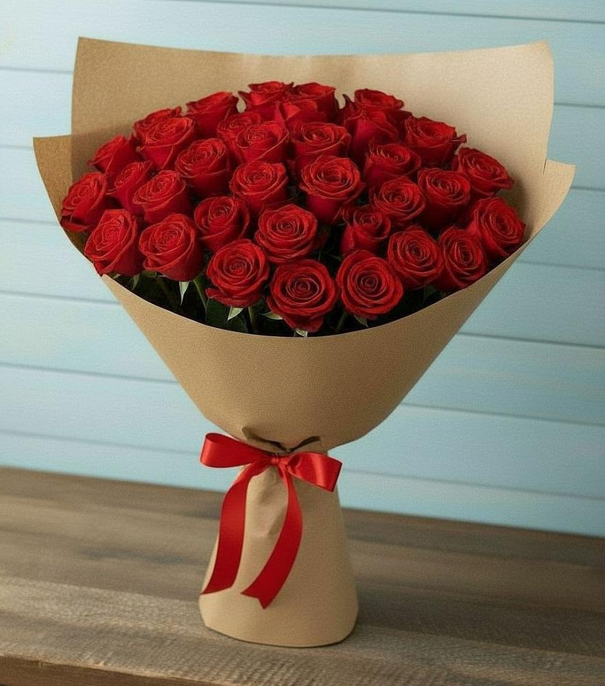 Букет Красные розы Милано в Спорном