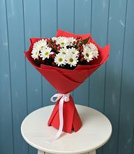 Букет цветов из:  Хризантемы в Спорном