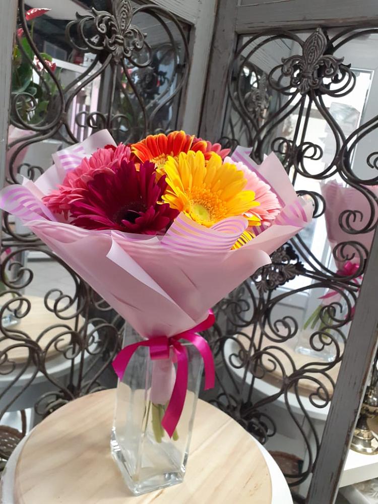 Букет цветов из: Герберы в Спорном