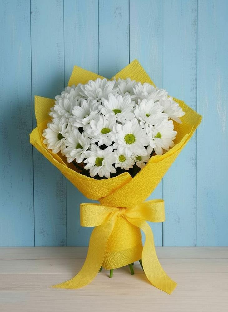 Букет цветов из: Хризантемы в Спорном