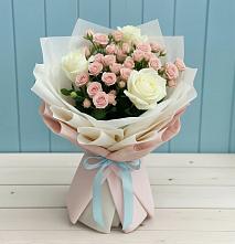 Букет цветов из:  Розы #REPLACE_PRED# Спорном