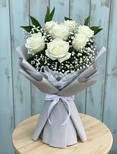 Букет цветов из:  Розы #REPLACE_PRED# Спорном