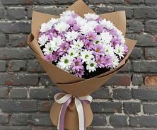 Букет цветов из:  Хризантемы в Спорном