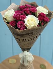 Букет цветов из:  Розы в Спорном