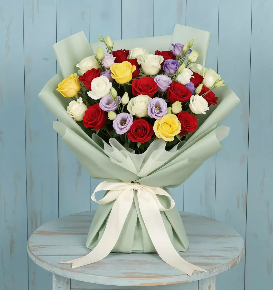 Букет цветов из: Розы в Спорном