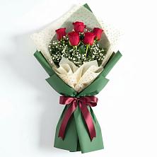 Букет цветов из:  Розы в Спорном